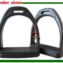 Товара лошади, пластиковые стремя лошади, с резиновой прокладкой, размер: 4 3" /.(ST4104