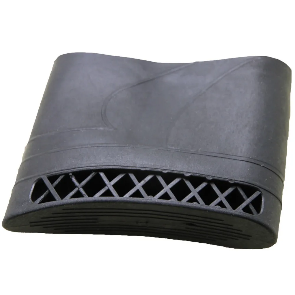 Black Gun Recoil Pad Slip on Buttstock Tactical Hunting Rifle Shotgun