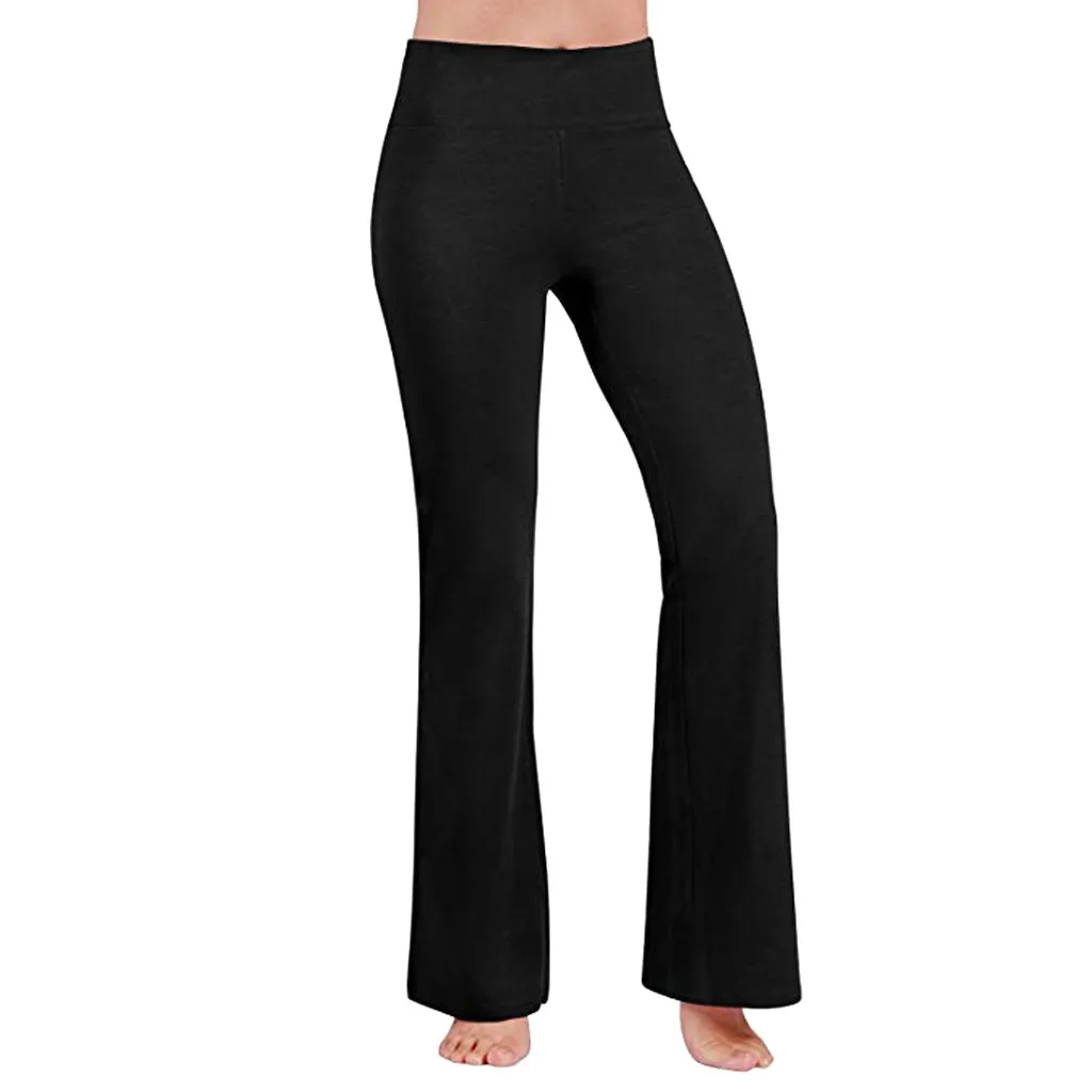 

Women's Pants High Waisted Tummy Control Workout Leggings harem women #0320