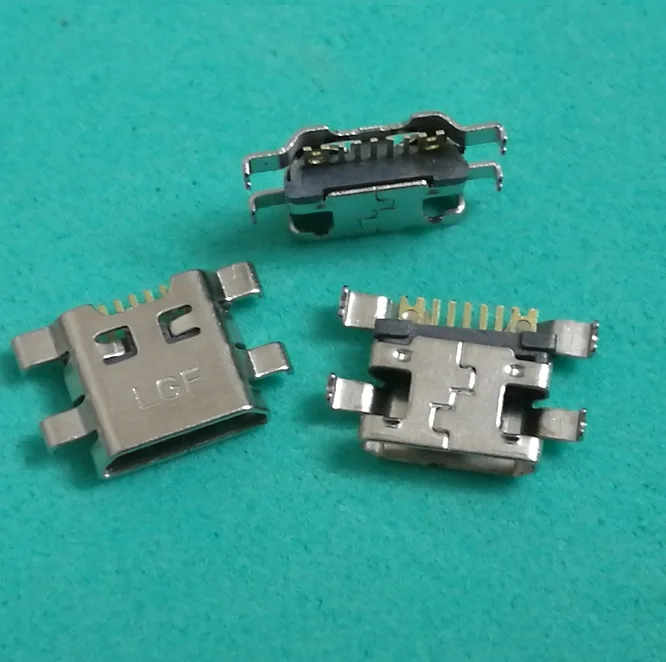 50 500 шт./лот Micro Usb разъем для зарядки док LG G3 Mini G3S D724 D722 D722V USB зарядки|charging connector|charging