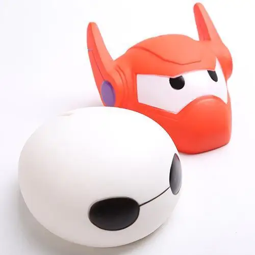 

Anime Big Hero 6 Baymax PVC Coin Money Bank Piggy Action Figure Toy