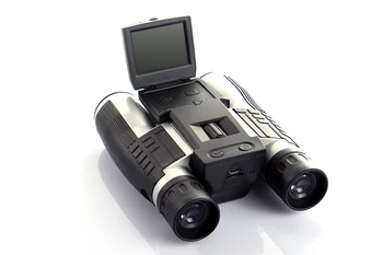 Professional 12x32 HD Binocular Telescope digital camera 5 MP digital camera 2.0'' TFT display full hd 1080p telescope camera