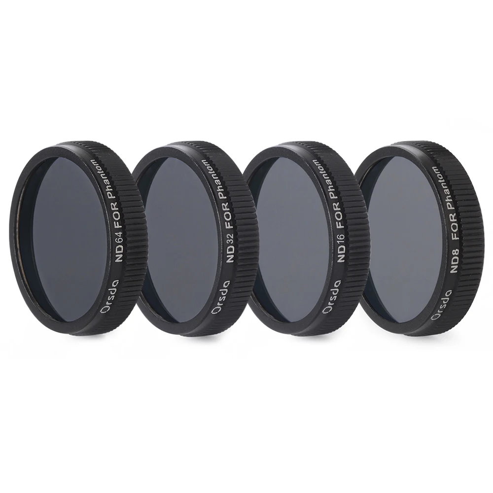 HOT ND8+ND16+ND32+ND64 Lens Filter For DJI Phantom 3 Advanced Professional RC162