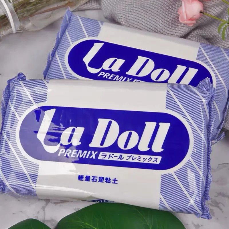 300 г/400 г/500 г Ladoll Premier премикс натуральный камень глина воздушная сухая Полимерная