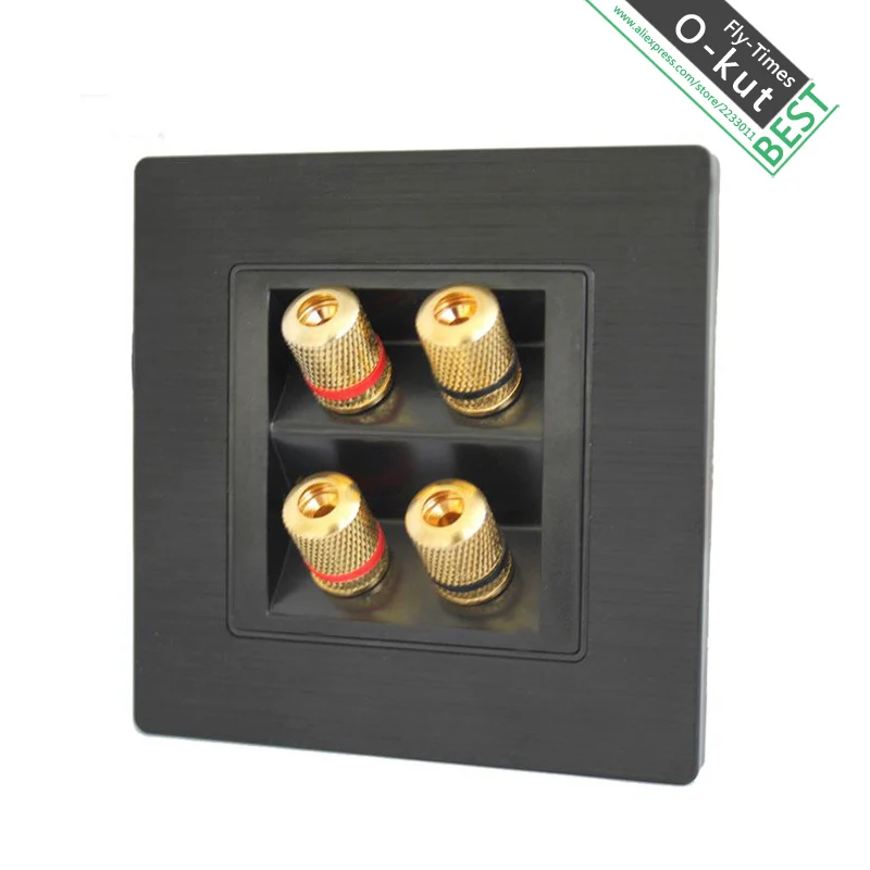 ﻿Buy A8 036 four hole audio amplifier and audio wall socket speaker