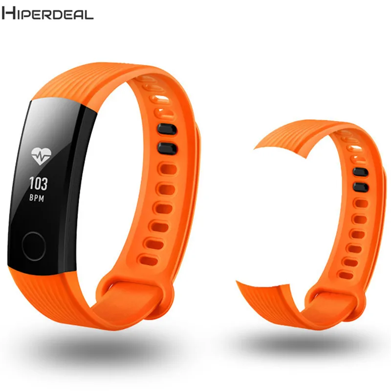 3 вида цветов 2017 замена кремния 200 мм Смарт часы Quick Release Kit ремешок для Huawei Honor Smart Band