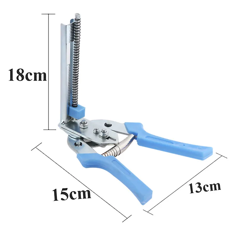 Универсальные Плоскогубцы с кольцом для боров и 600 шт. скобы с зажимами м, нескользящая ручка, ручные инструменты из нержавеющей стали, клетка для птицы, курицы, сетка, проволока, Fencin