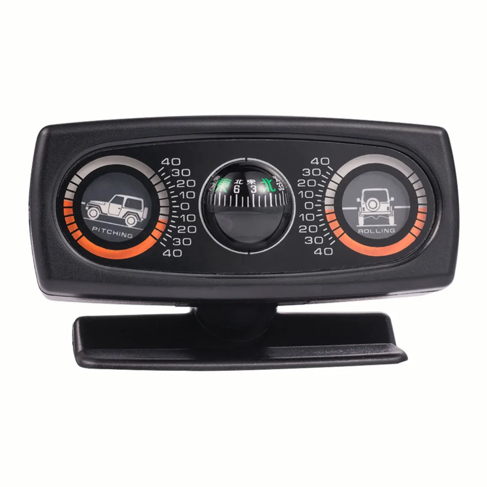 Decoration Inclinometer Compass Decoration Car Accessories Inclination Tool Level Wave Instrument