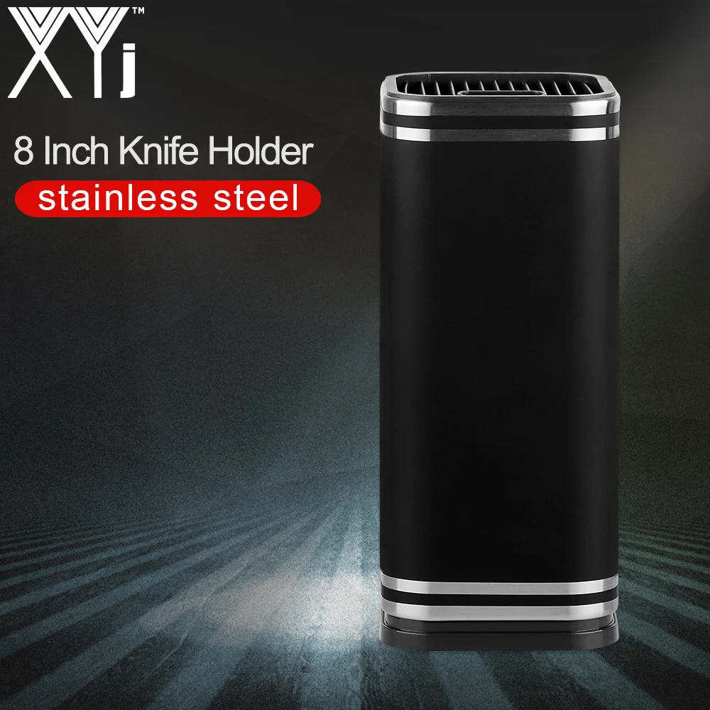 

Large Capacity Kitchen knife Holder XYj Multifunction 8" inch Knife Stand Block Use For 8" 8" 8" 7" 5" 3.5" inch Knife+Scissor