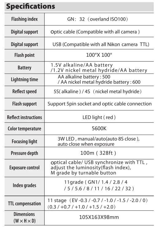 ST-100 Pro Водонепроницаемый стробоскоп для A6500 A6000 A7 II RX100 I/II/III/IV/V корпус подводной камеры чехол для дайвинга