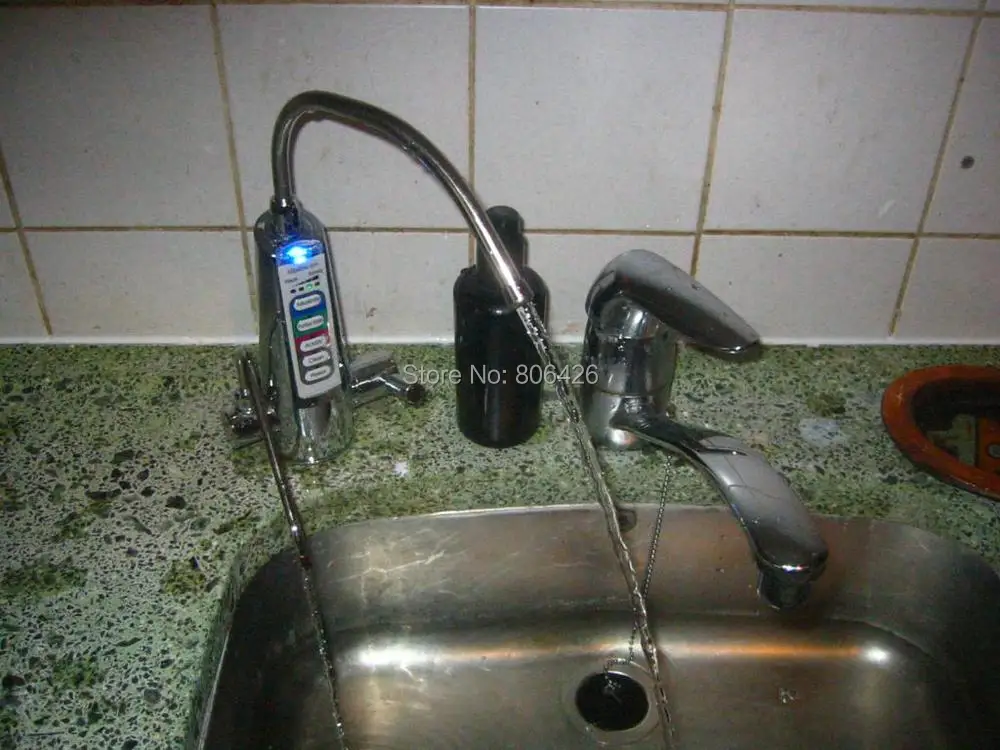 5 пластины Undersink Alkalizer/kangen ионизатор/ionelectrolyzer/щелочной воды (JapanTechTaiwan factry) Встроенный NSF фильтр + 2 дополнительных filte