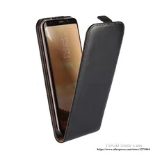 Роскошный Вертикальный чехол-книжка для телефона, чехол из натуральной кожи для samsung Galaxy S3 Duos S4 S5 mini S6 S7 Edge S8 Plus S9 Plus