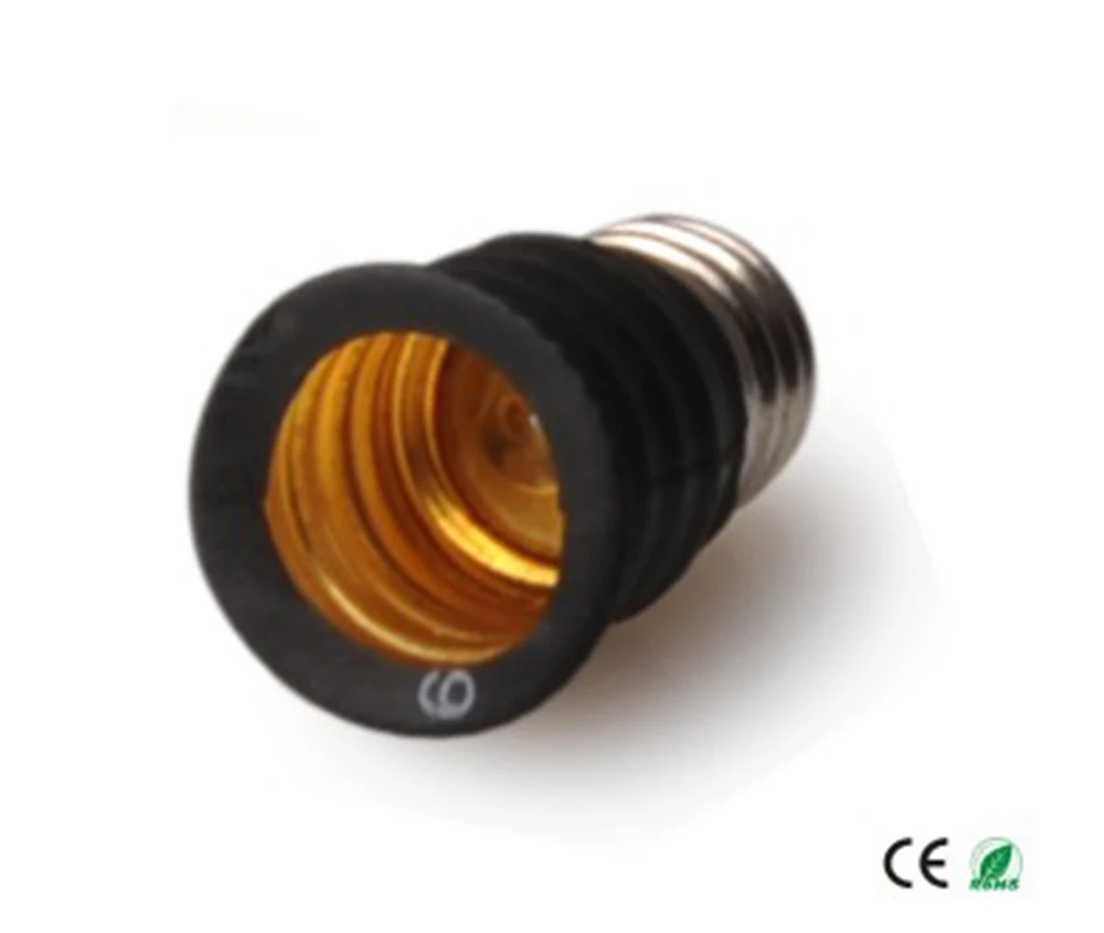 (SPL 081 L7) 300 шт. E11 к E12 огнестойкий PBT/PC держатель лампы Led CFL лампа ~ адаптер|light bulb