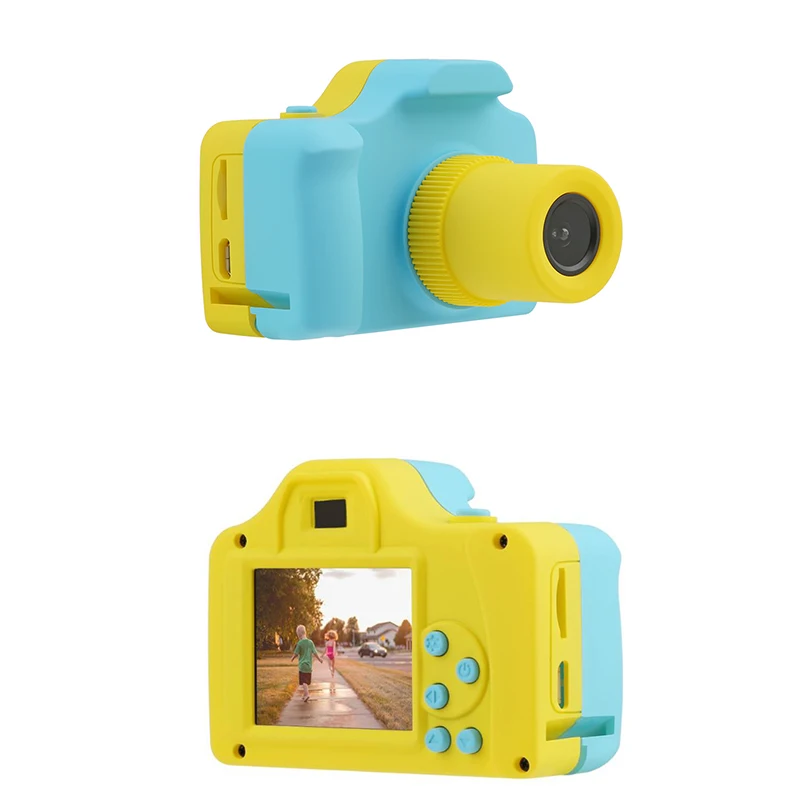 

1.77 Inch Full Color Mini LSR Cam Digital Camera Kids Cute Cartoon Camcorder Video Recorder Support TF Card Kids Birthday Gifts
