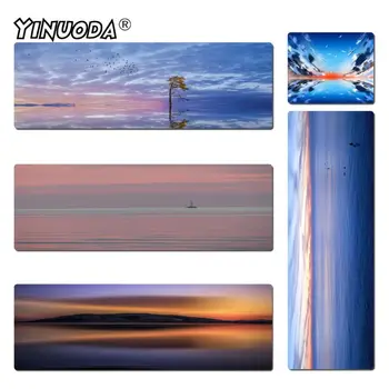 

Yinuoda Quiet sky Unique Desktop Pad Game Mousepad Size 30x60cm and 40x90cm Gaming Mousepads