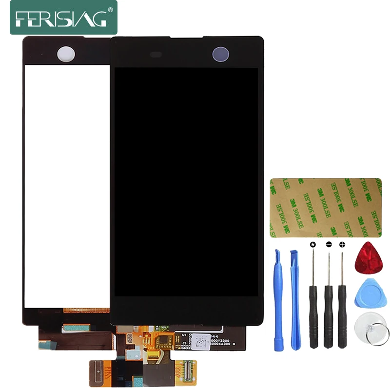 

AAAA+ For Sony Xperia M5 E5603 E5606 E5653 LCD Display Touch Screen Digitizer Replacment Mobile Phone LCDs Panel + Tools kit