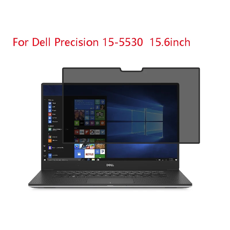 

For Dell Precision 15-5530-15.6inch laptop screen Privacy Screen Protector Privacy Anti-Blu-ray effective protection of vision