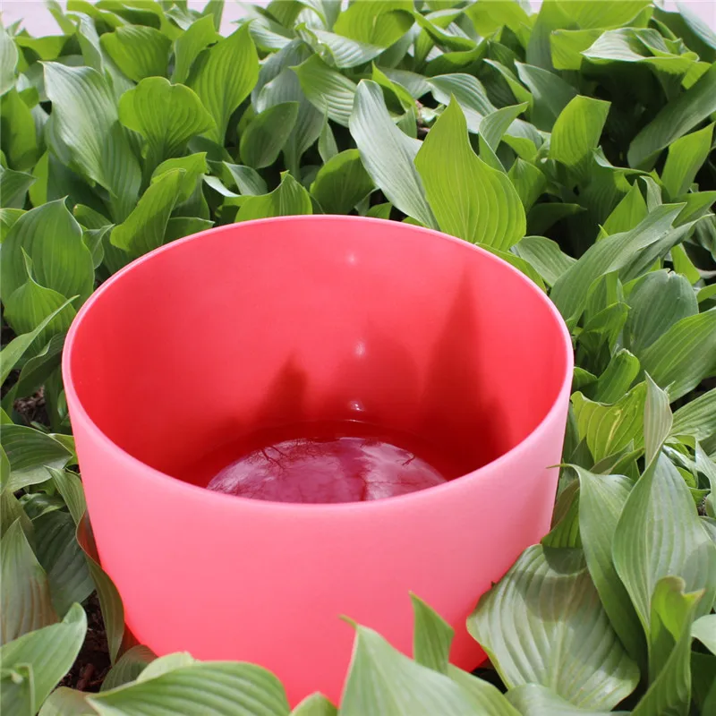 9''11'' 2pcs frosted quartz crystal singing bowls with