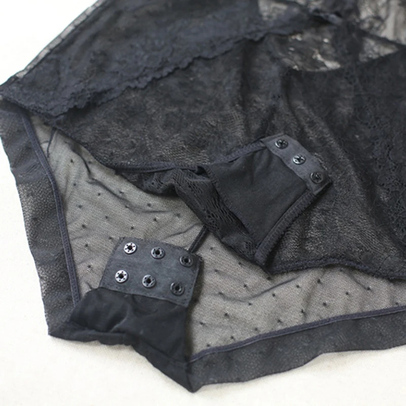 Sexy Mousse Full Transparent Lace Bodysuit Women V Vest Black shapers Corset Slim Bodies Hot Shapewear Panty Shaper For Women