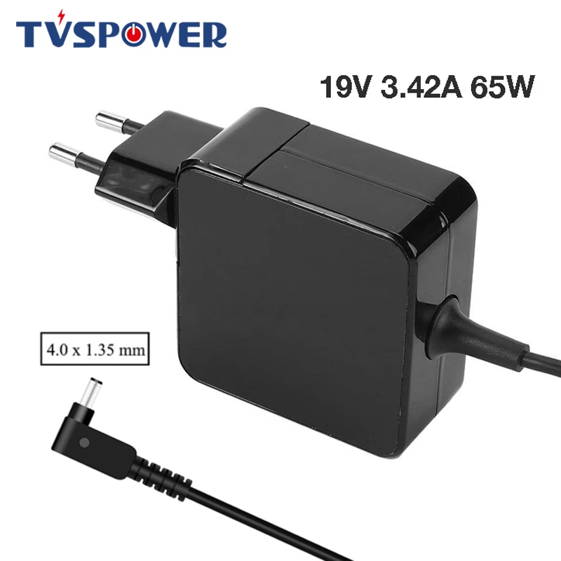 

19V 3.42A 65W 4.0*1.35mm ADP-65AW Power Laptop Adapter Charger For ASUS K553ma X553m Vivobook X201 Zenbook UX303lb UX305ca UX301