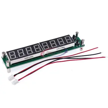 

Green 0.1 to 60MHz 20MHz to 2400MHZ 2.4GHz RF Signal Frequency Counter Cymometer Tester 0.56 inch 8 LED Digital