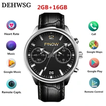 DEHWSG X5 MAX Smartwatch 2GB 16GB MTK6580 Android 5 1 watch phone BT Music heart rate