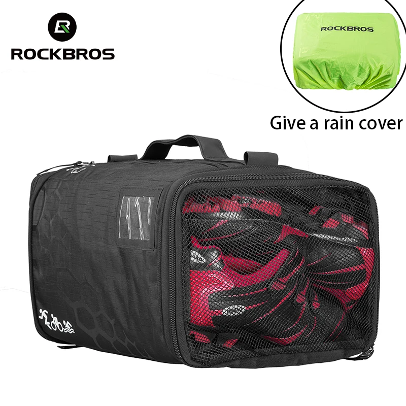 Perfect ROCKBROS 20L High Capacity Waterproof Bag Triathlon Cycling Equipment Storage Bag Gym Fitness Training Sports Backpack Handbag 0