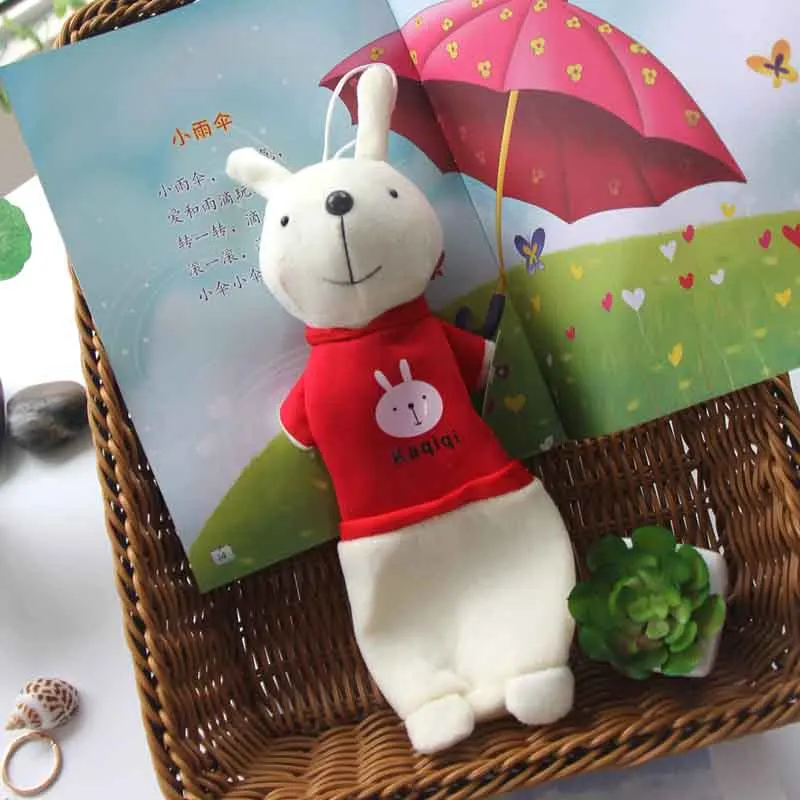 

Plush Rabbit Pencil Bag Stationery Case Zipper Large Capacity Portable Multi-function Storage Organizer Estojo Escolar Papelaria
