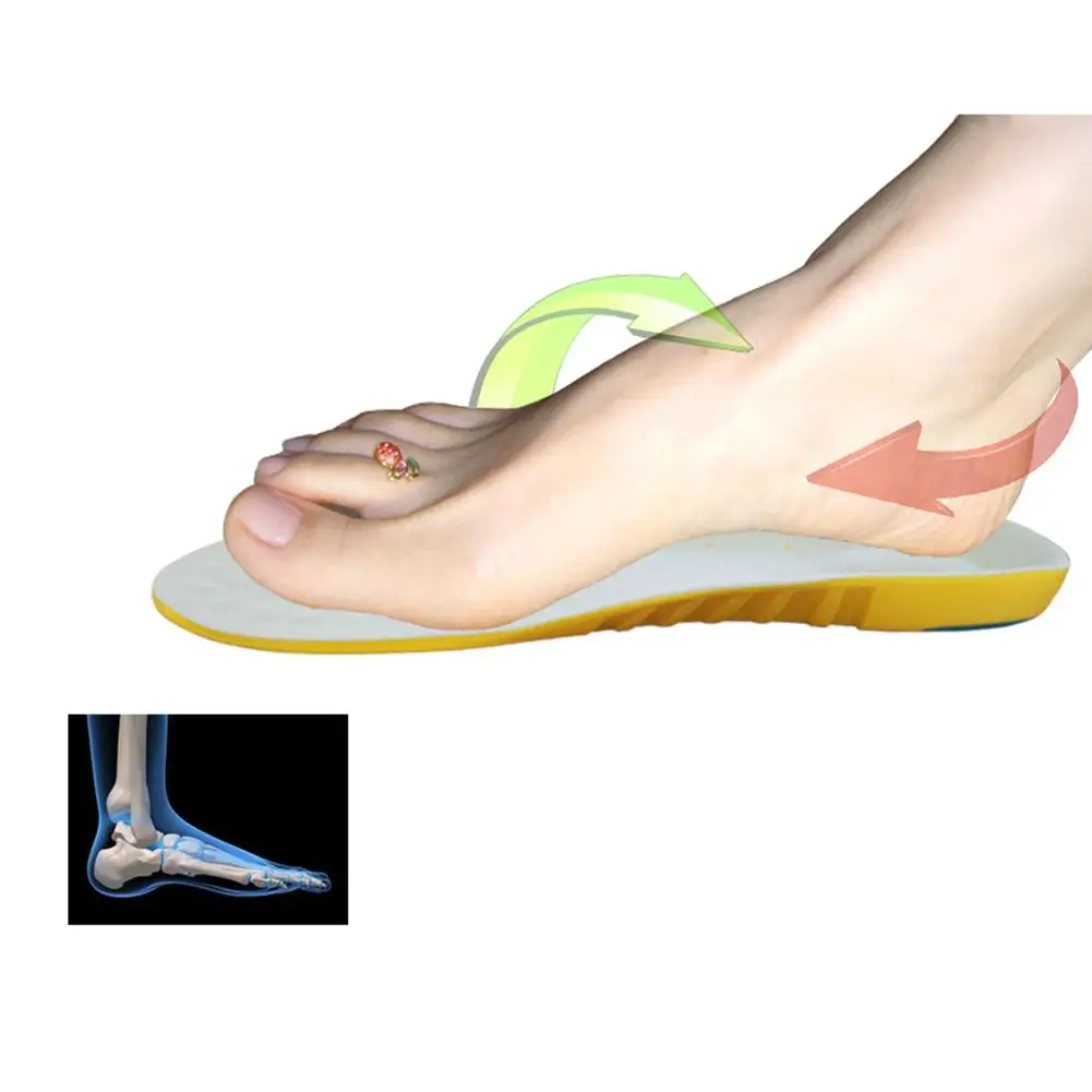 

Orthotic Arch Insoles Sport Shoe Pads Foot Heel Cushion Pain Relief Pad plantillas de gel palmilha de silicone for ladies shoes