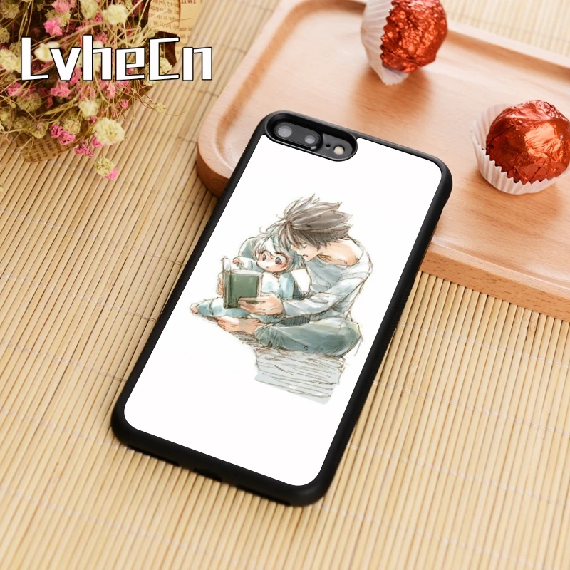 Lvhecn Death Note L Near Mello Anime Manga Phone Case Cover For