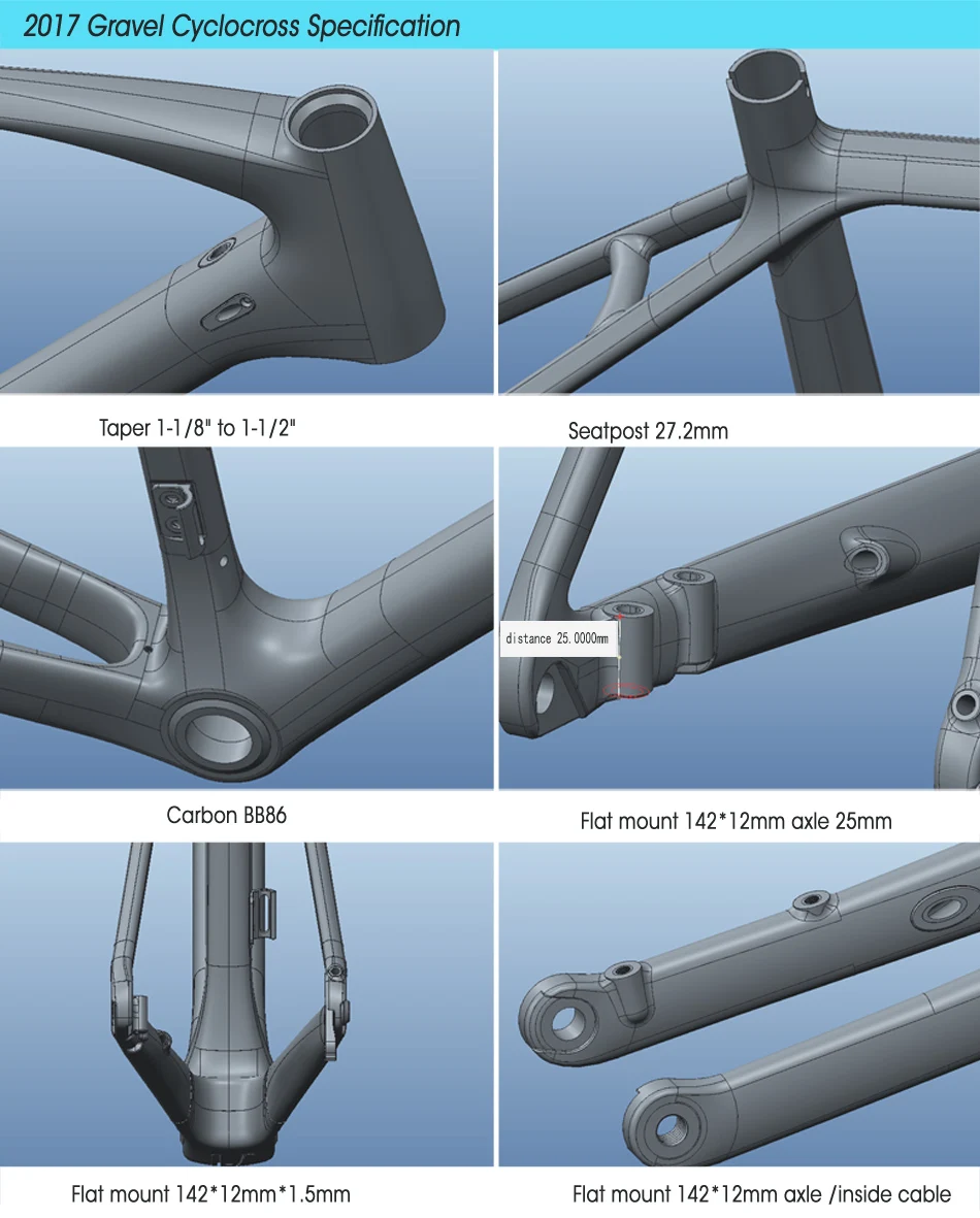 Carbon Cyclocross Frame (3)