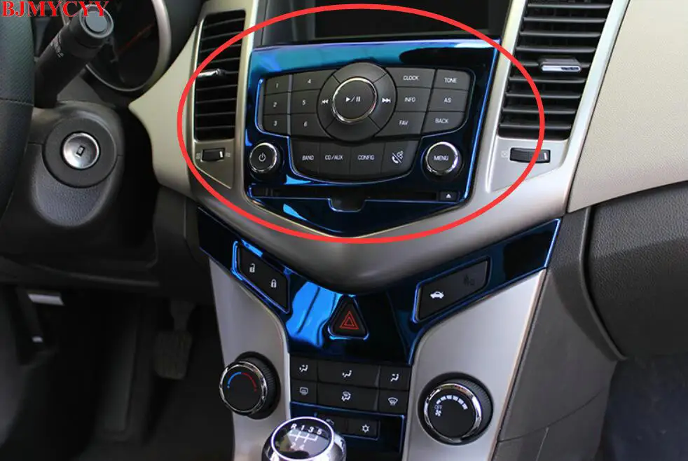 

BJMYCYY Car styling Automotive panel decorative sequins for Chevrolet Cruze 2015