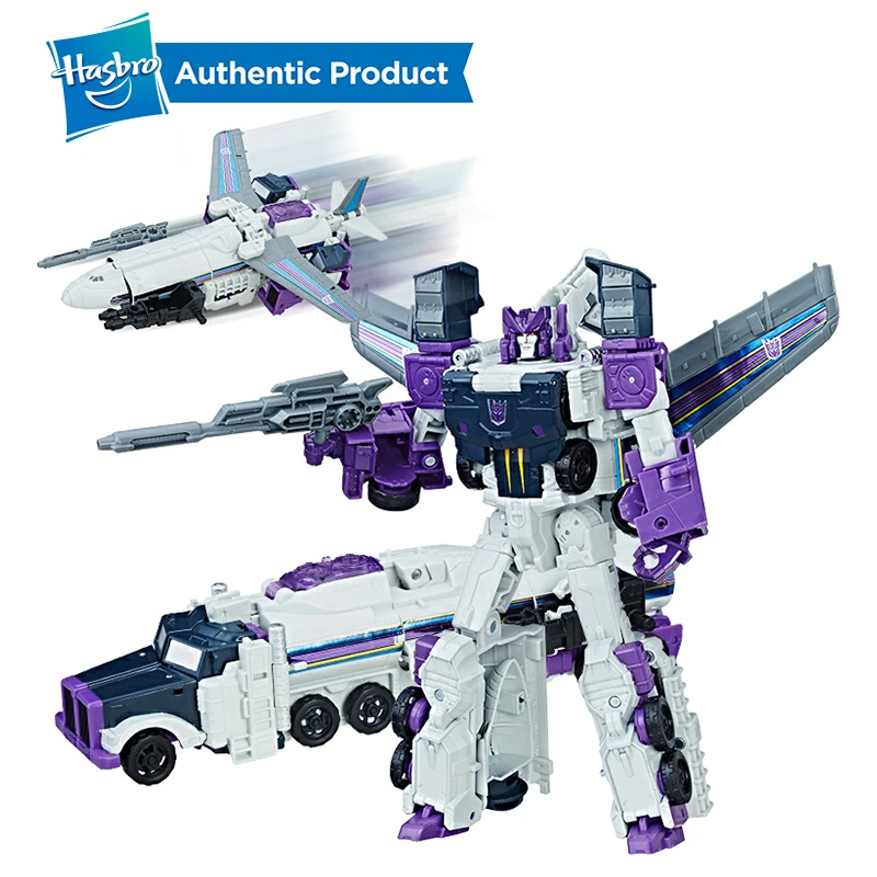 

Hasbro Transformers Toys Generations Titans Return Voyager Decepticon Octone and Murk Action Figure Collection Model Car Toy