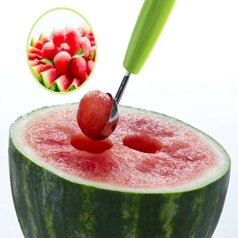 2Pcs-set-Stainless-Steel-Watermelon-Slicer-with-Double-End-Melon-Baller (4)