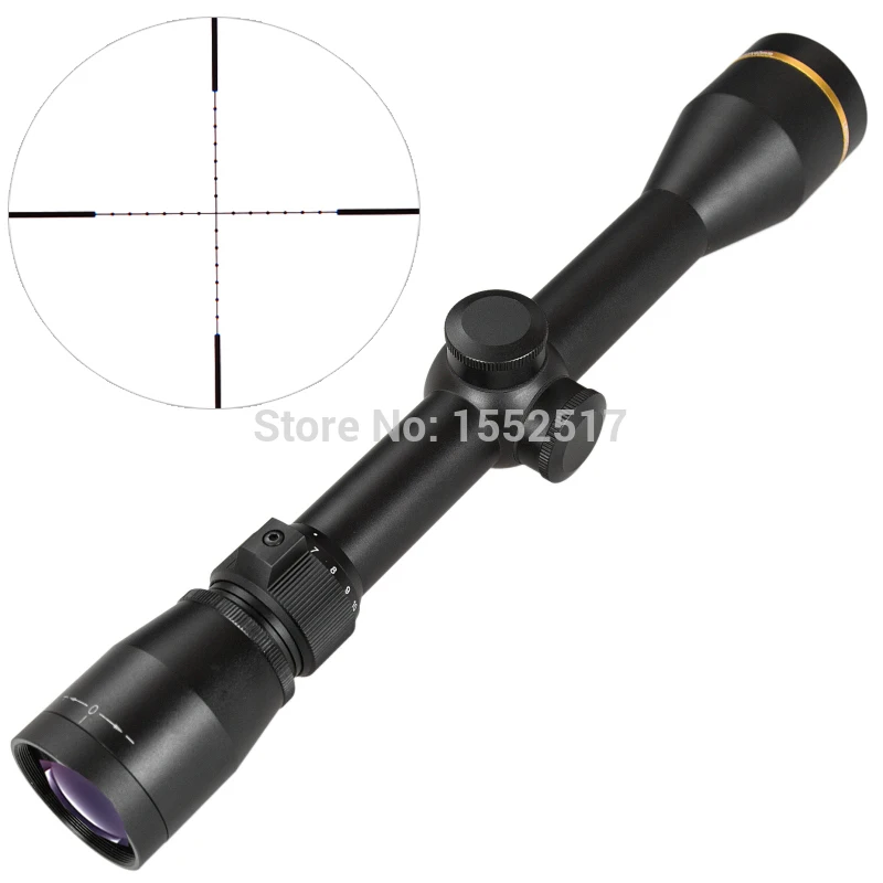 

3.5-10x40 Mil-dot Riflescopes Rifle Scope Hunting Scope W/ Mounts Optical Instrument Tactical Scope Riflescopes Riser