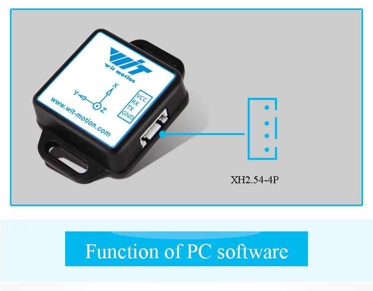 WT901C IMU AHRS сенсор 3 оси Цифровой Угол+ акселерометр+ гироскоп+ электронный компас MPU9250 модуль для ПК/Android/MCU