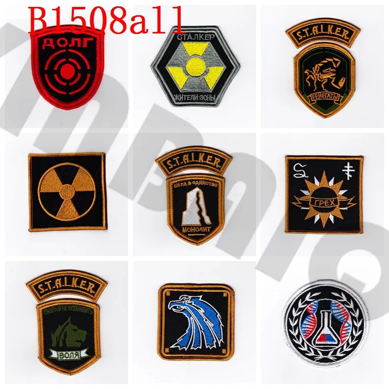 

Embroidery patch stalker Team Morale tactics Military