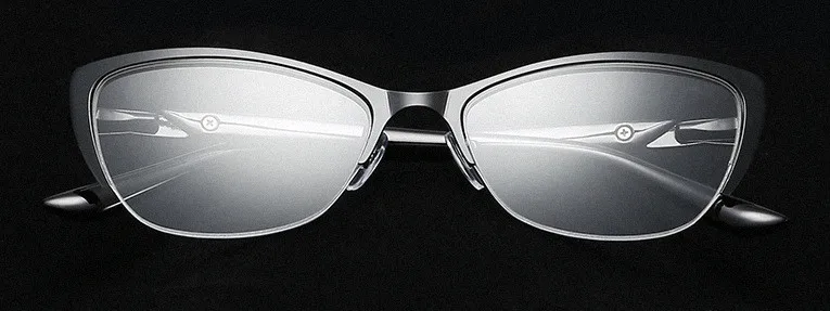 Брендовые дизайнерские женские очки для чтения PD58 Квадратные прозрачные очки из нержавеющей стали для пожилых мужчин Ochki Lentes De Lectura+ 1.0to4.0