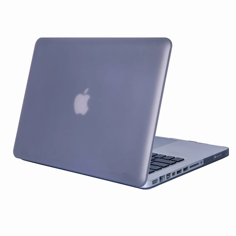 A1278 A1286 матовый чехол для ноутбука Macbook Pro 13," 15,4" Профессиональный защитный чехол 2008-2012 - Цвет: Серый