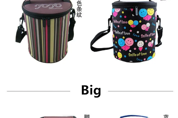 Kids Women Lunch Tote Thermal Picnic Food Box Aluminum Foil Insulation Cooler Bag Bucket Storage Shoulder Tote Bags Package (17)