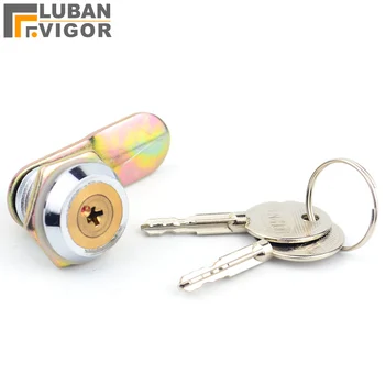 

MS403-22 cabinet cam locks, Cross copper cylinder,for Distribution box,tin trunk,office file , Industrial lock