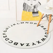 Ins детский коврик игровой буквенно-цифровой комнатные Придверные коврики Детский картонный ползающий ковер для гостиной parolor fashion pad tapis