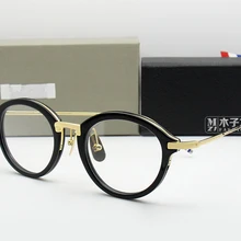 Высокое качество Нью-Йорк TB011 мужские и женские винтажные очки по рецепту оправы очки для чтения с оригинальной коробкой