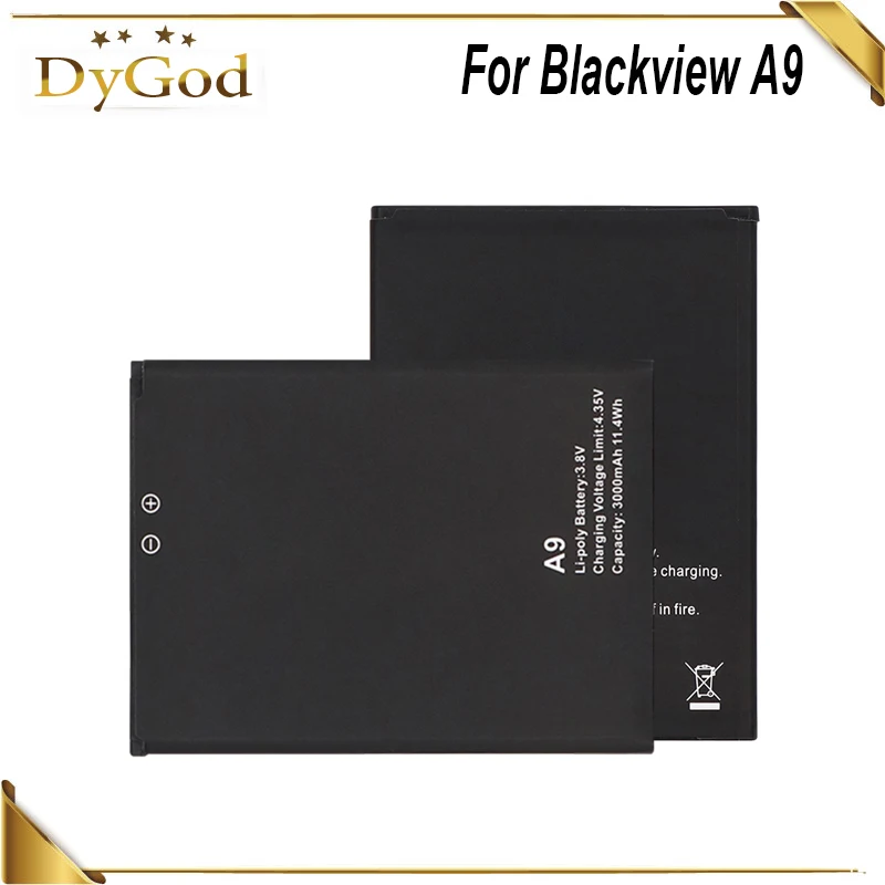 

DyGod 3000mAh Battery for Blackview A9 High Quality mobile phone Battery Replacement Batteries