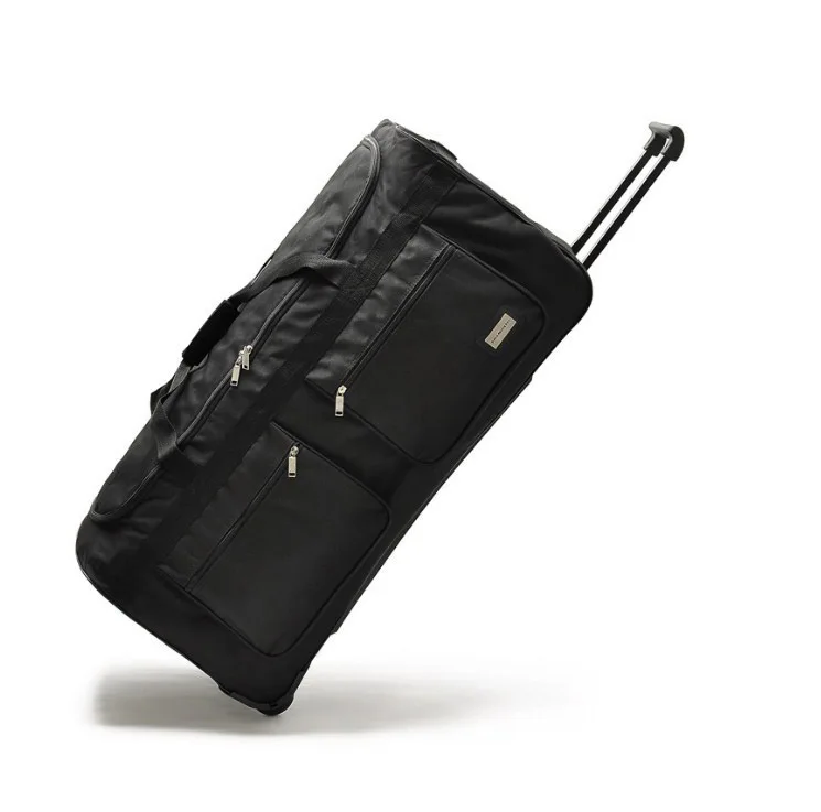

KAWEIDA 32"40" Inch super large rolling luggage bag big trolley travel bag canvas hight 100cm