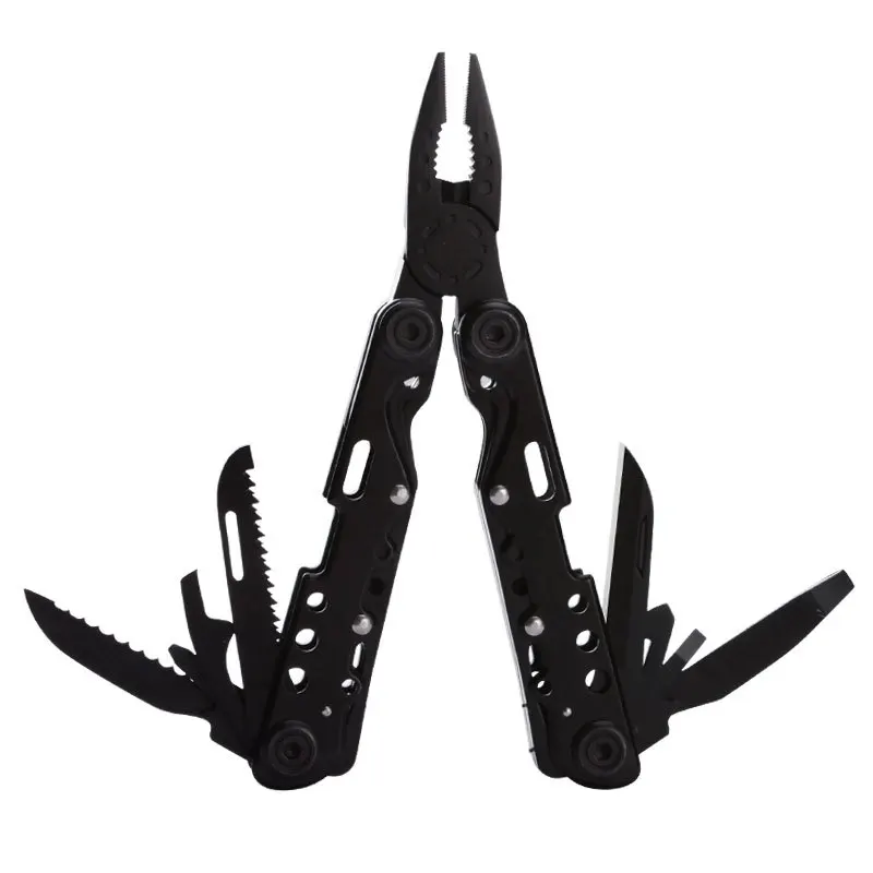 

Outdoor Survival Knife Scissors Sharp Blade Pocket Knife MultiTool Folding Plier Multifunctional EDC Tools Plier Camping plier