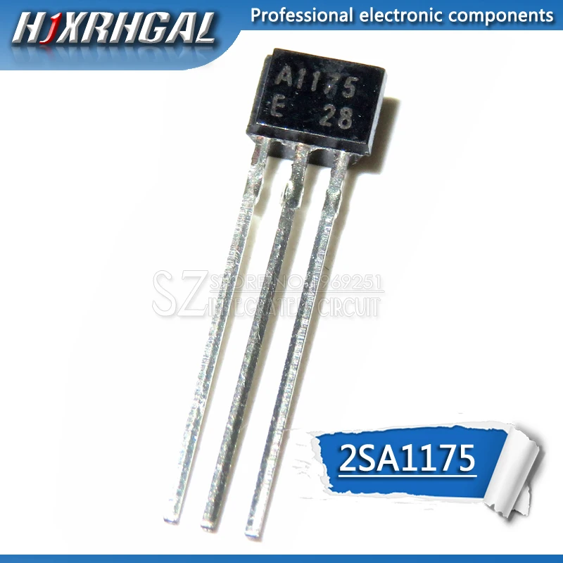 

100pcs A1175 2SA1175 PNP TO-92S PNP SILICON TRANSISTOR new and original HJXRHGAL