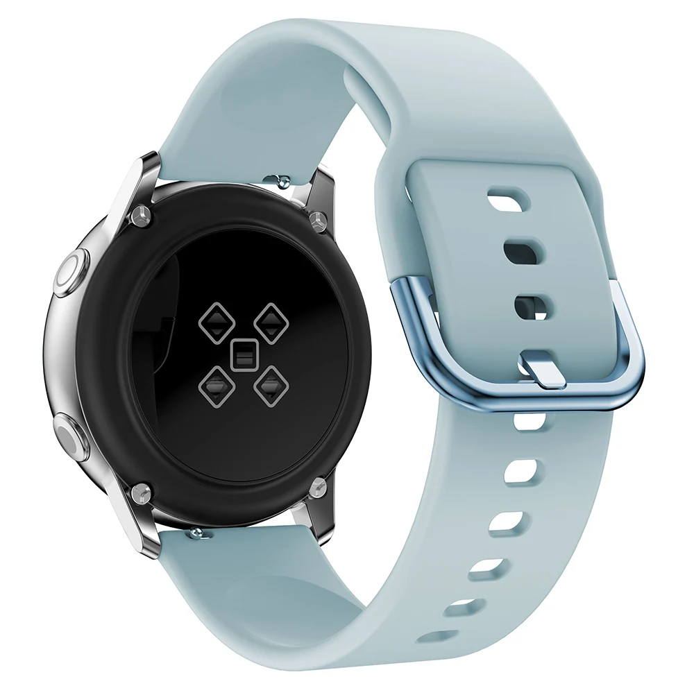20 мм Универсальные ремешки для samsung Galaxy Watch активный регулируемый ремешок для часов подходит Huawe/Ticwatch/Amazfit Bip Bit Smartwatch