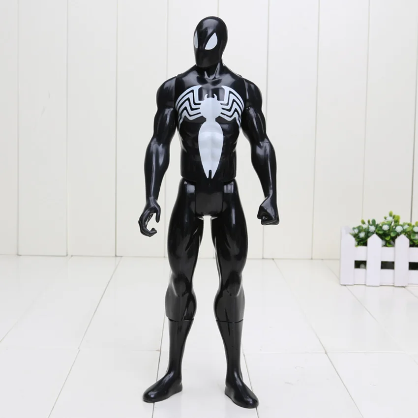 12" 30CM Black Suit Spiderman Spider man Action Figure Spider man Toy
