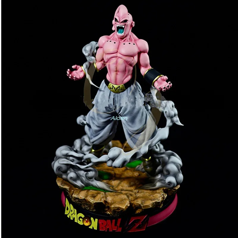 1" Dragon Ball статуя Majin Буу бюст злодей Буу полная длина портрет хороший друг Hercule анимационная фигурка GK игрушка коробка 48 см B806